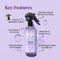 Rose Merry and Rise water hair growth spray